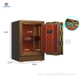 Jewelry luxury interior fingerprint touch keypad top safes